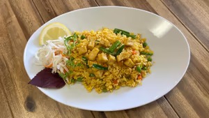 Com rang tofu - Pirított rizs tofúval