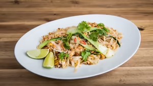 Pad rau --Pad-thai zöldséggel