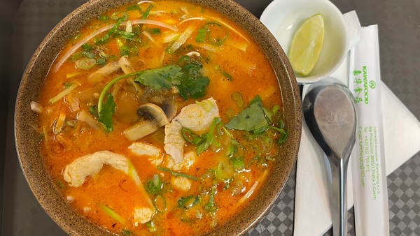Tom Yum csirkehússal -tom yum ga